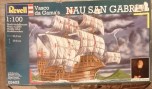 Сглобяем кораб Nau San Gabriel - 1:100
