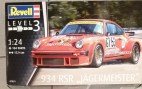 Сглобяема автомобил Porsche 934 RSR Jagermeister - 1:24