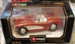 Метална кола Chevrolet Corvette 1957 - 1:18
