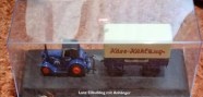 Метален трактор Lanz Eilbulldog with trailer Kase - 1:43